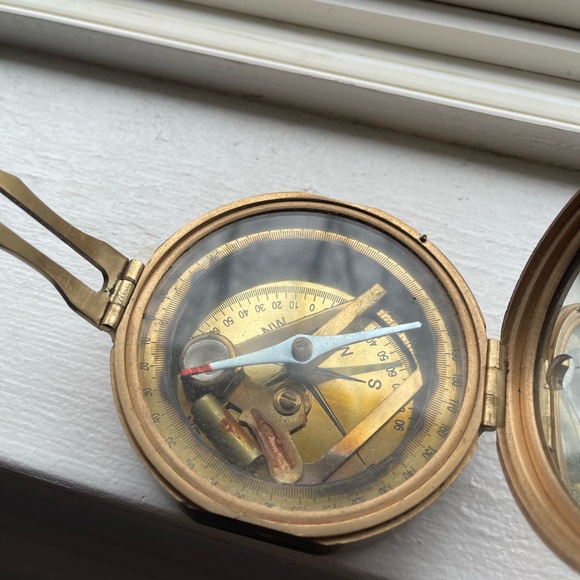 Antique Natural Sine compass nautical device - Picture 8 of 9